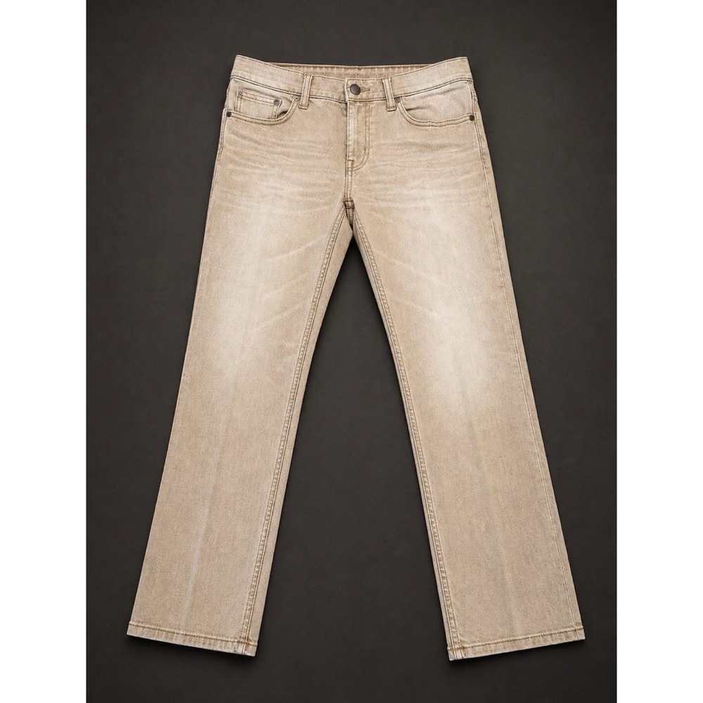 Goodfellow & Co Total Flex Men's Slim Beige Denim Jeans Stretch 5-Pocket
